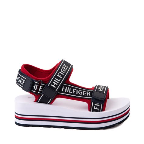 tommy hilfiger platform shoes|tommy hilfiger summer sandals.